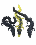 3D Printed Articulated Crystal Dragon Fidget Toy
